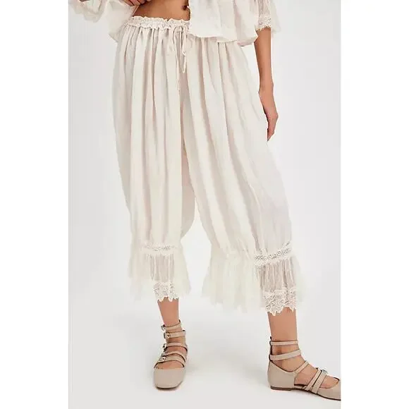 Free People Forever Young Bloomer Pants XL NWT - Picture 2 of 5